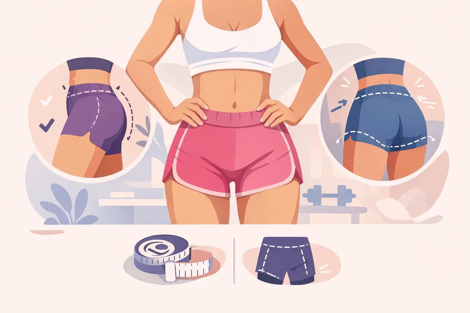 How Womens Gym Shorts Fit Properly - Iron Vault Gym Clothing