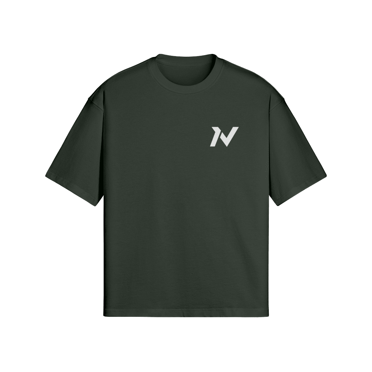 Iron Vault Boxy Tee — Black - Iron Vault Gym Clothing