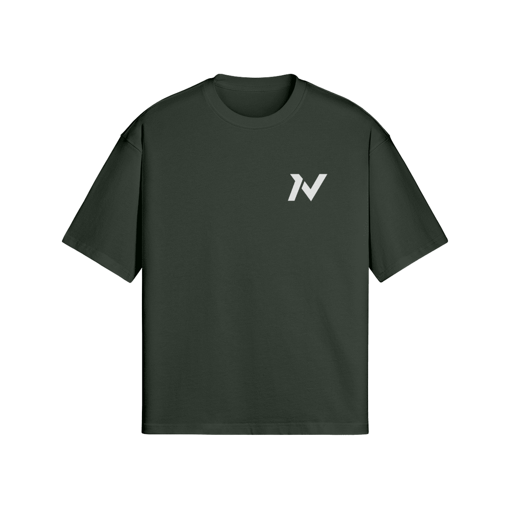Iron Vault Boxy Tee — Black - Iron Vault Gym Clothing