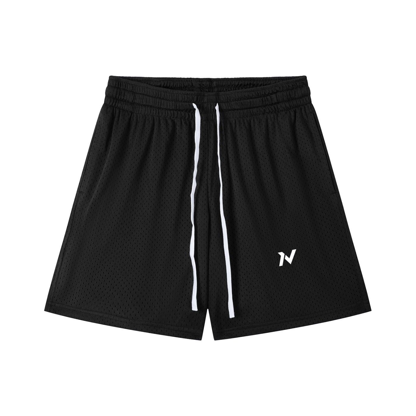 Iron Vault Mesh Training Shorts — Black - Iron Vault Gym Clothing
