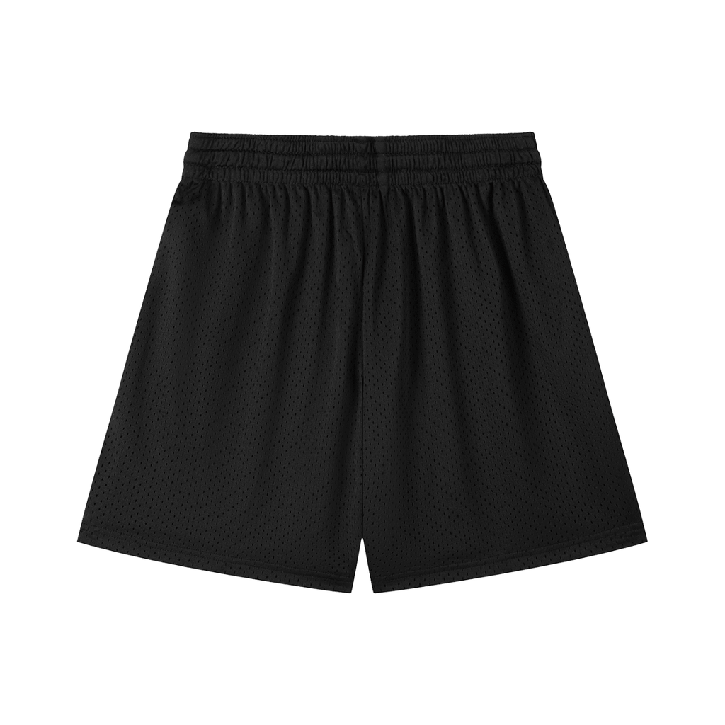 Iron Vault Mesh Training Shorts — Black - Iron Vault Gym Clothing