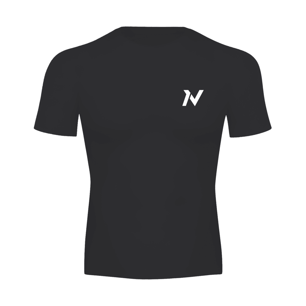 Iron Vault Performance Tee — Black - Iron Vault Gym Clothing