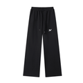 Iron Vault Straight - Leg Sweatpants — Black - Iron Vault Gym Clothing