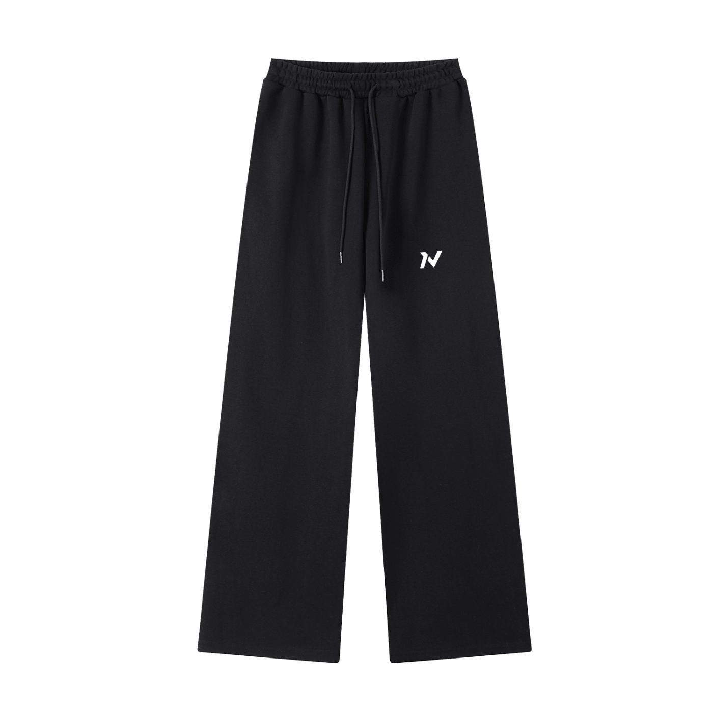 Iron Vault Straight - Leg Sweatpants — Black - Iron Vault Gym Clothing