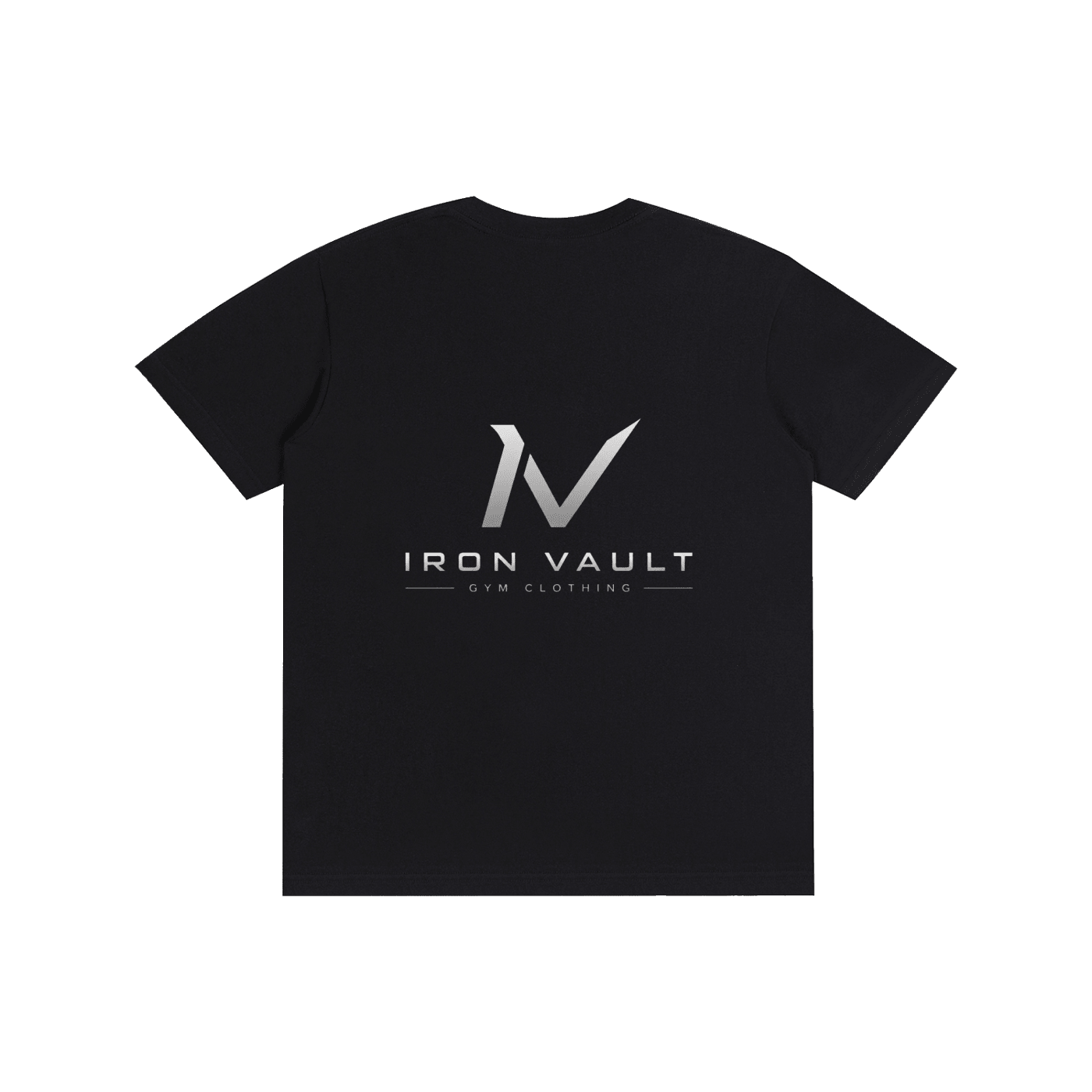Pure Cotton Unisex T-Shirt - Iron Vault Gym Clothing