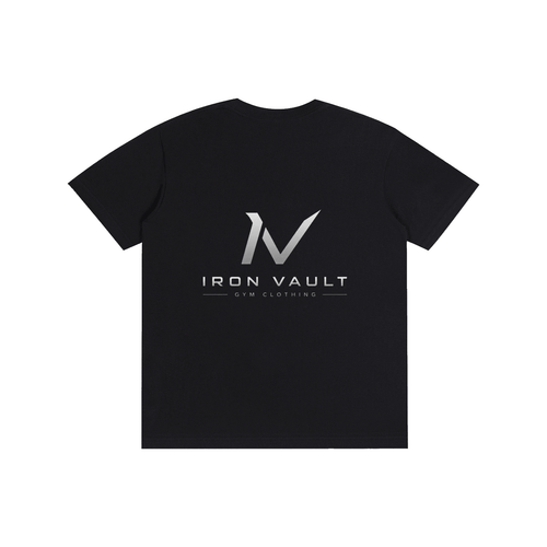 Pure Cotton Unisex T-Shirt - Iron Vault Gym Clothing