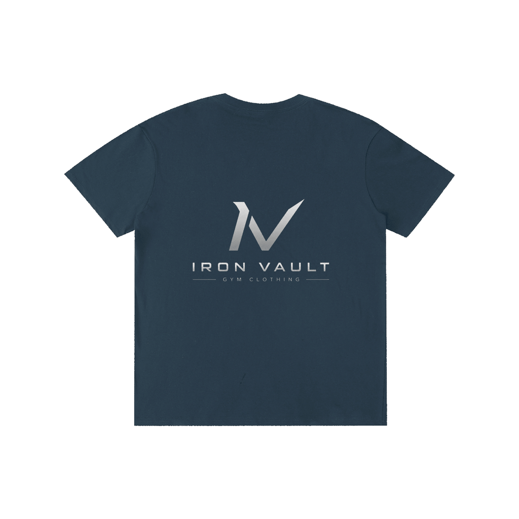 Pure Cotton Unisex T-Shirt - Iron Vault Gym Clothing