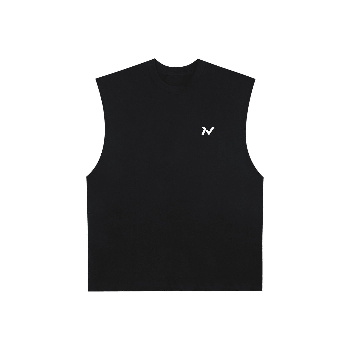 Raw Edge Cotton Tank Top - Iron Vault Gym Clothing
