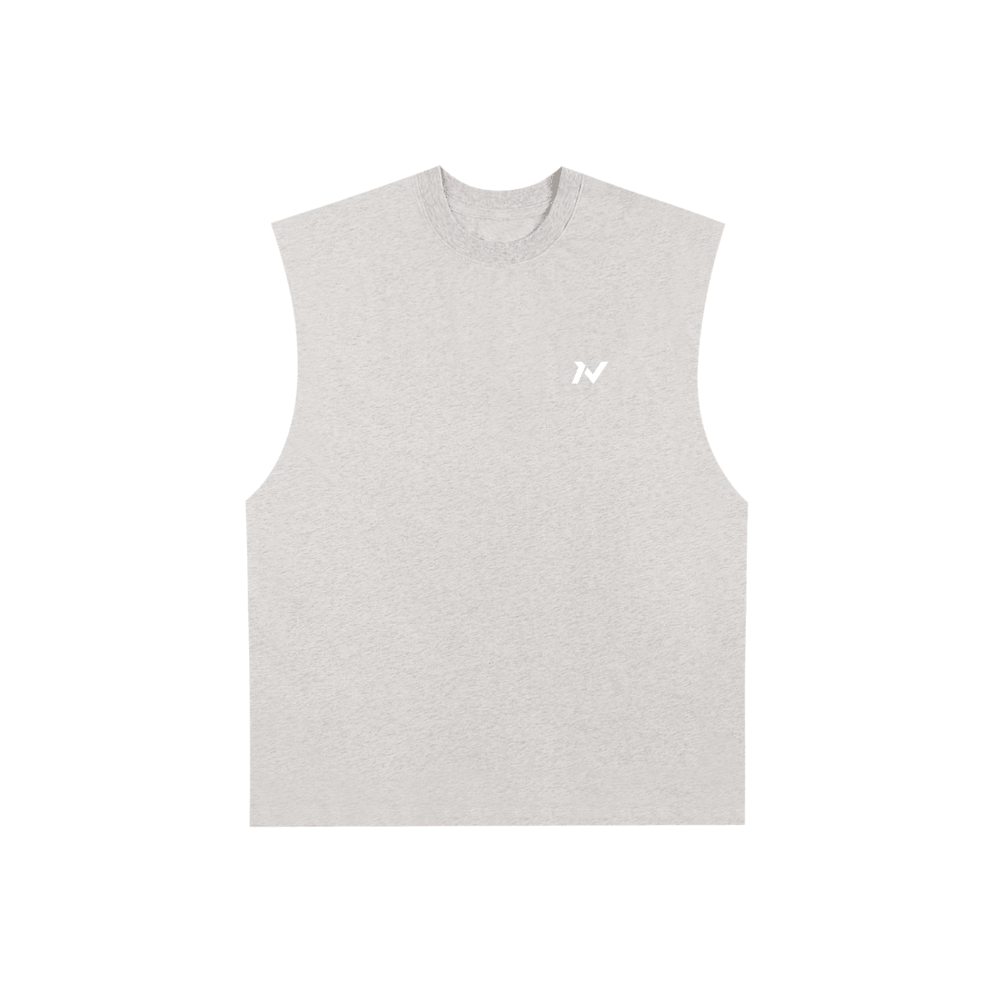 Raw Edge Cotton Tank Top - Iron Vault Gym Clothing