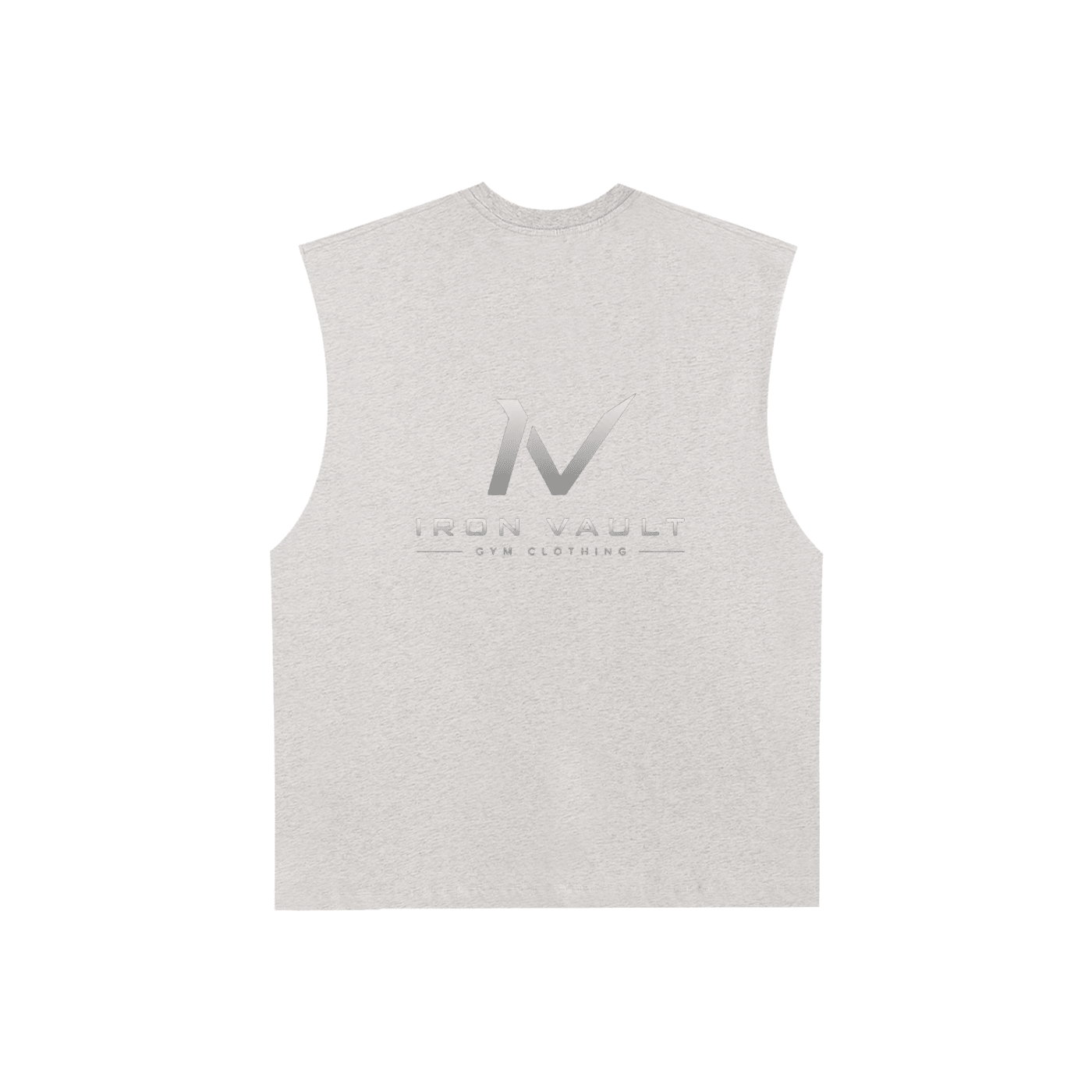 Raw Edge Cotton Tank Top - Iron Vault Gym Clothing
