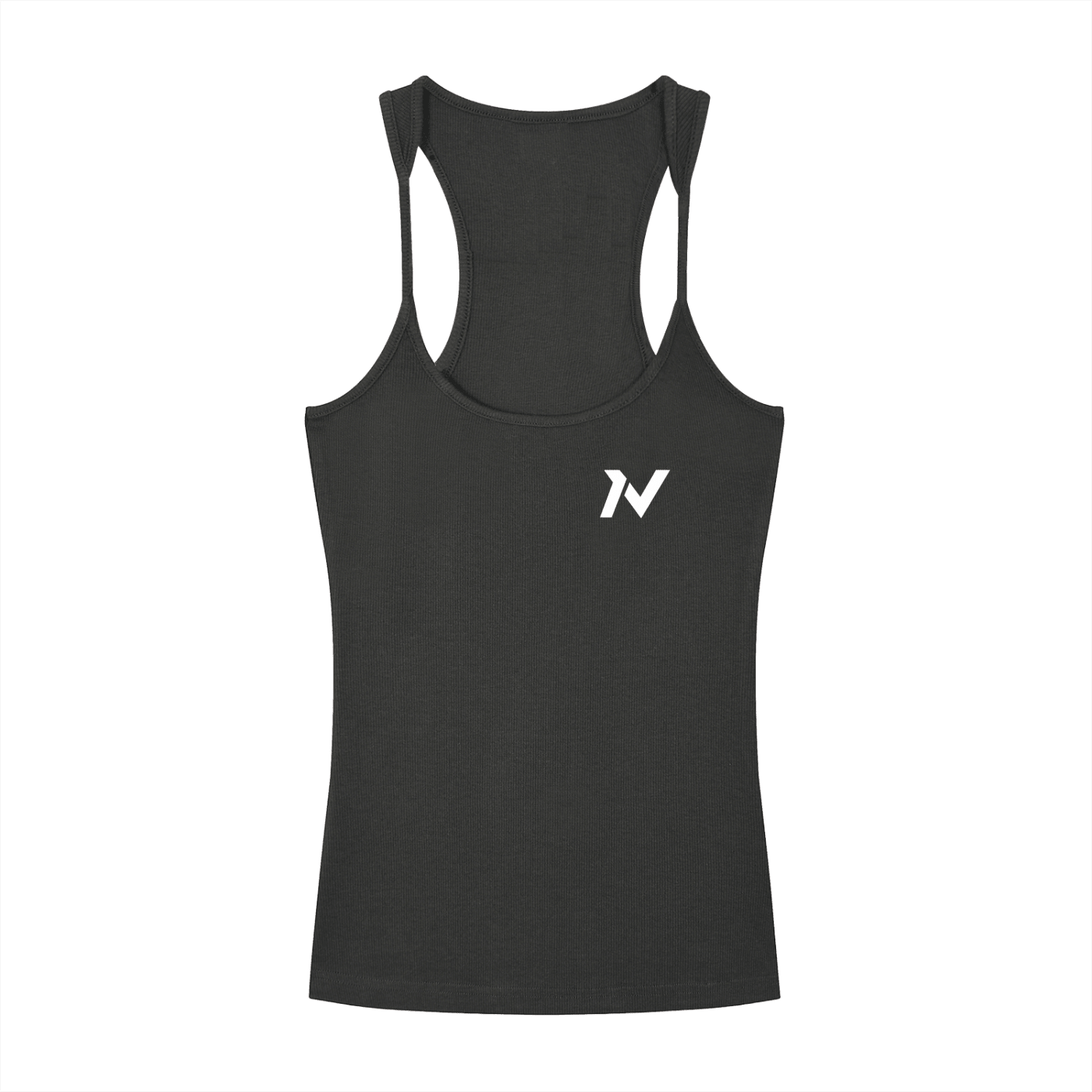 Slim Fit Ribbed Racerback Tank Top - Iron Vault Gym Clothing