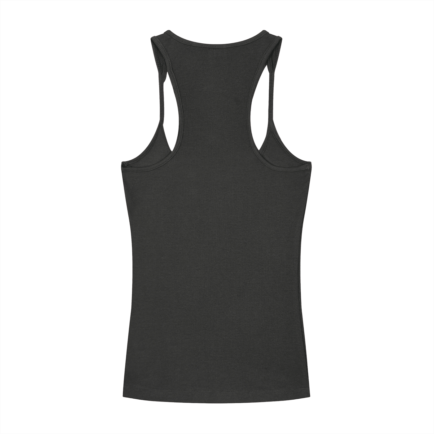 Slim Fit Ribbed Racerback Tank Top - Iron Vault Gym Clothing