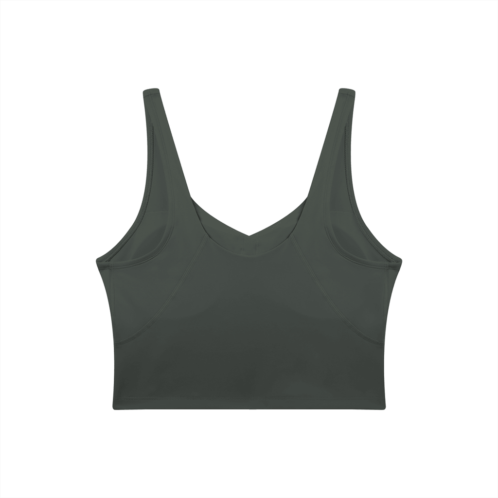 Women's V - Neck Yoga Sports Bra - Iron Vault Gym Clothing