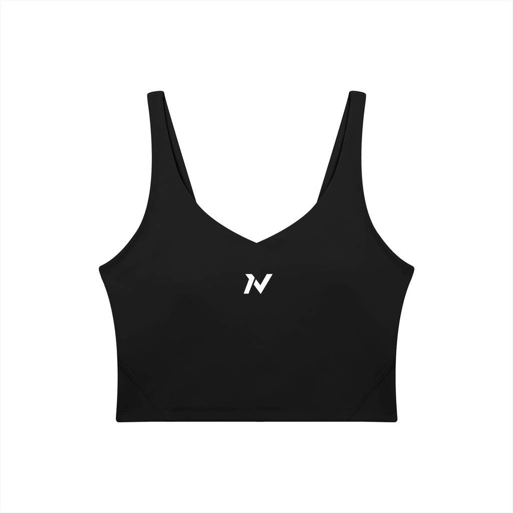 Women's V - Neck Yoga Sports Bra - Iron Vault Gym Clothing
